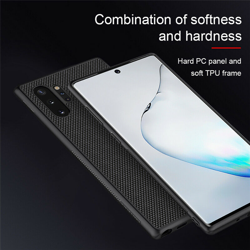 Ốp Lưng Samsung Galaxy Note 10 Plus Dạng Vải Hiệu Nillkin TexTured được làm bằng chất liệu nhựa cao cấp dạng vải,họa tiết carô nhuyễn siêu sang chảnh.